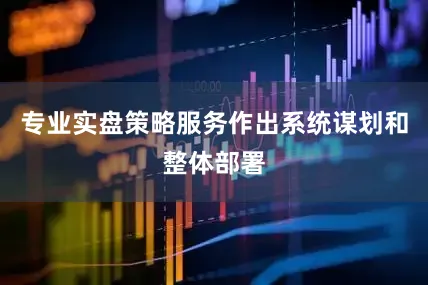 专业实盘策略服务作出系统谋划和整体部署